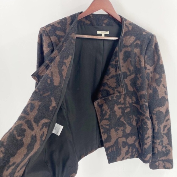 SANTORELLI Wool Angora Blend Open Front Blazer/Jacket - Picture 5 of 13